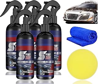 Multi-Functional Coating Renewal Agent, 3 in 1 High Protection Quick Car Coating Spray, 3 in 1 Ceramic Car Coating Spray, Car Coating Agent Spray, Plastic Parts Refurbish Agent (5PACK)
