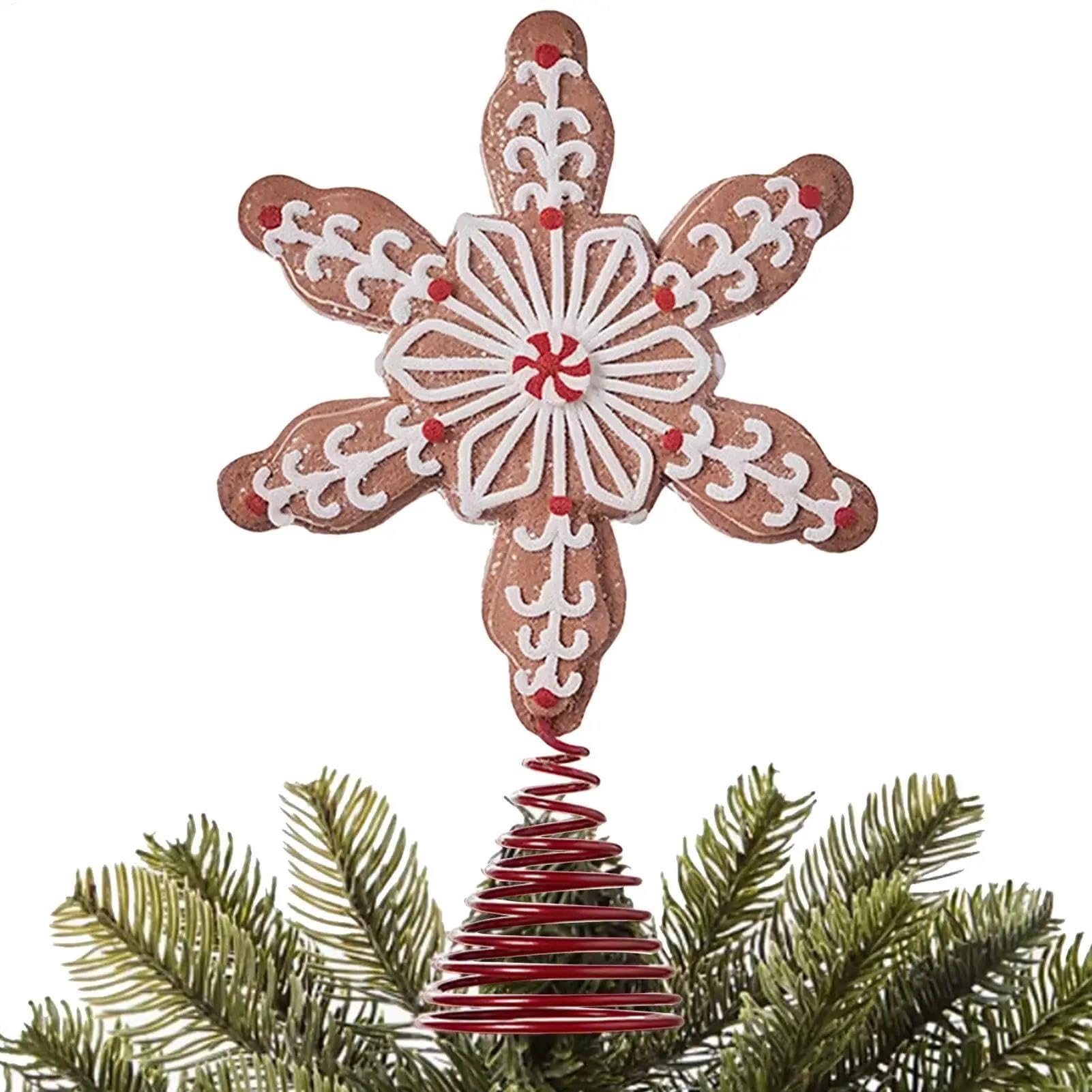 Punta de árbol de Navidad Adorno de árbol Navidad