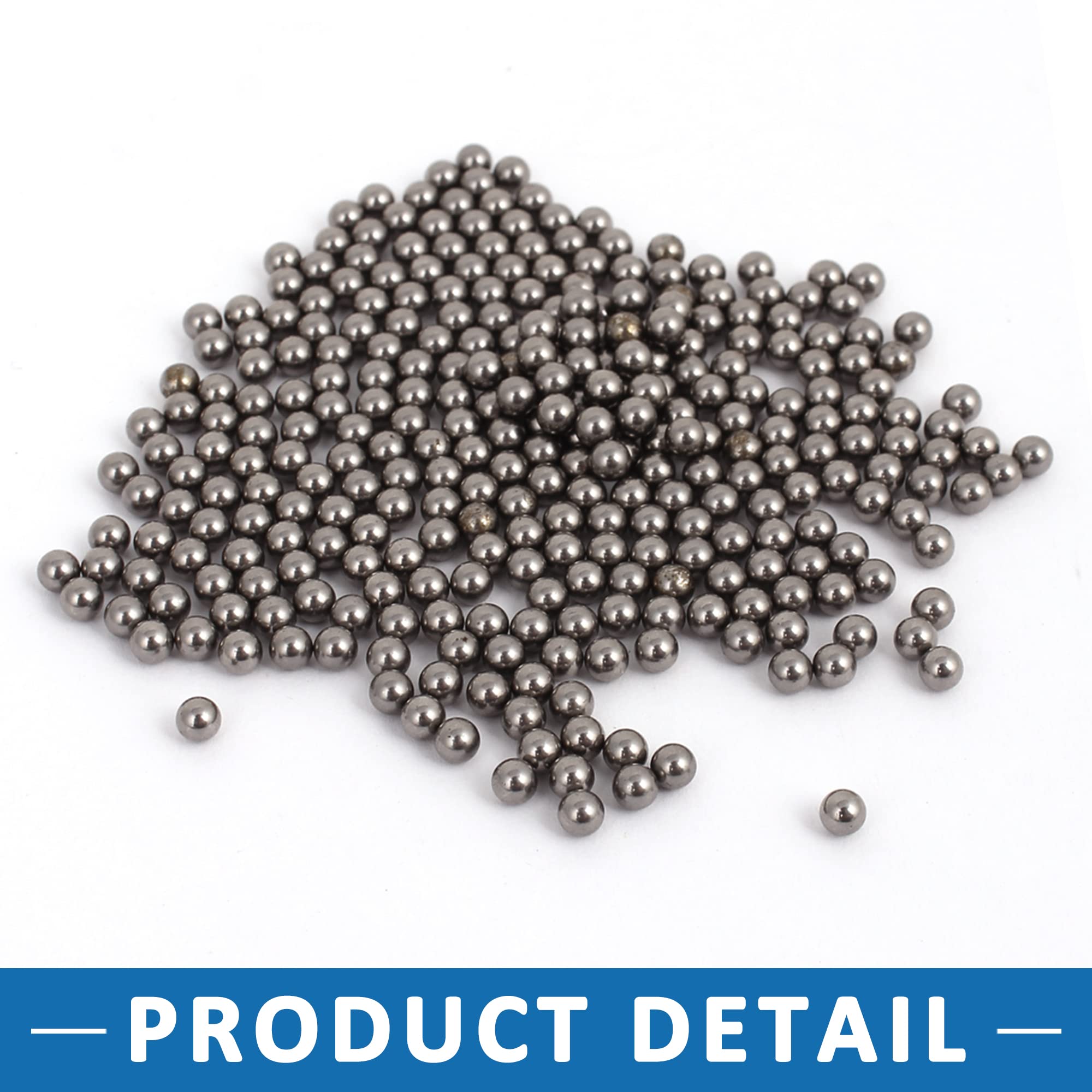 A ABSOPRO Vélotte Vélo Roue Billes Roulement 3mm Diamètre Carbone Acier (Ensemble de 500)