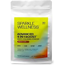 Sparkle Wellness Advanced 4-in-1 Boost Multi Collagen Hair Chocolate