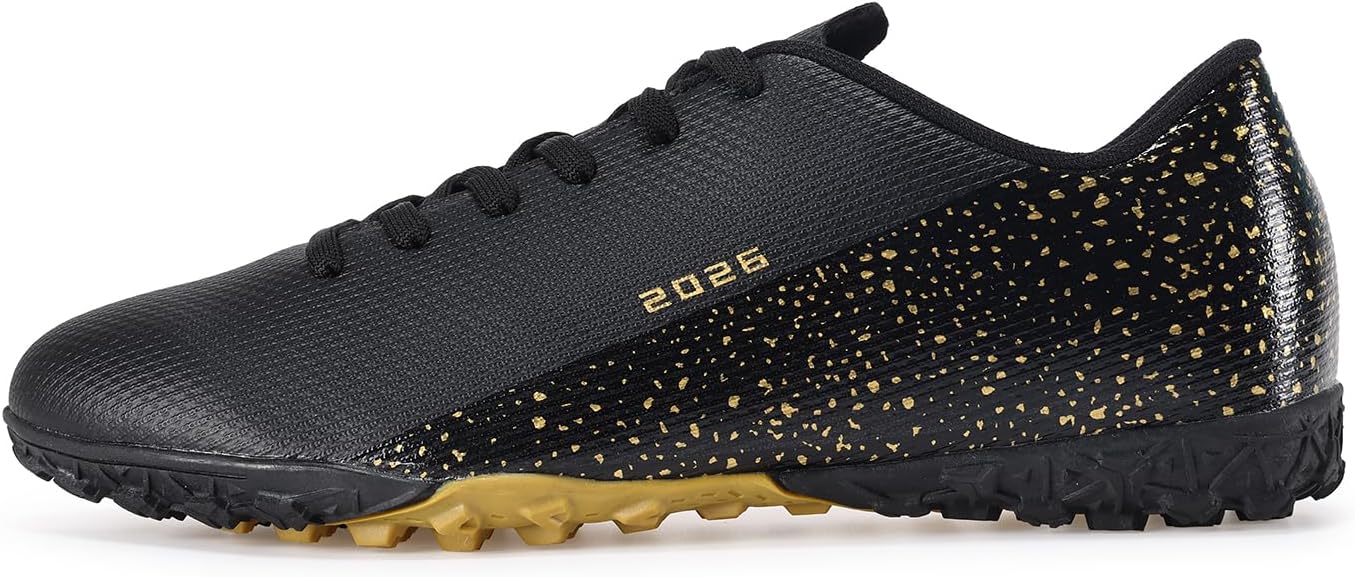 Mens Soccer Cleats Womens Indoor Soccer Shoes Wide Baseball Turf Shoes Adult Youth Rugby Shoes Big Boys Small Spikes AG TF Football Boots
