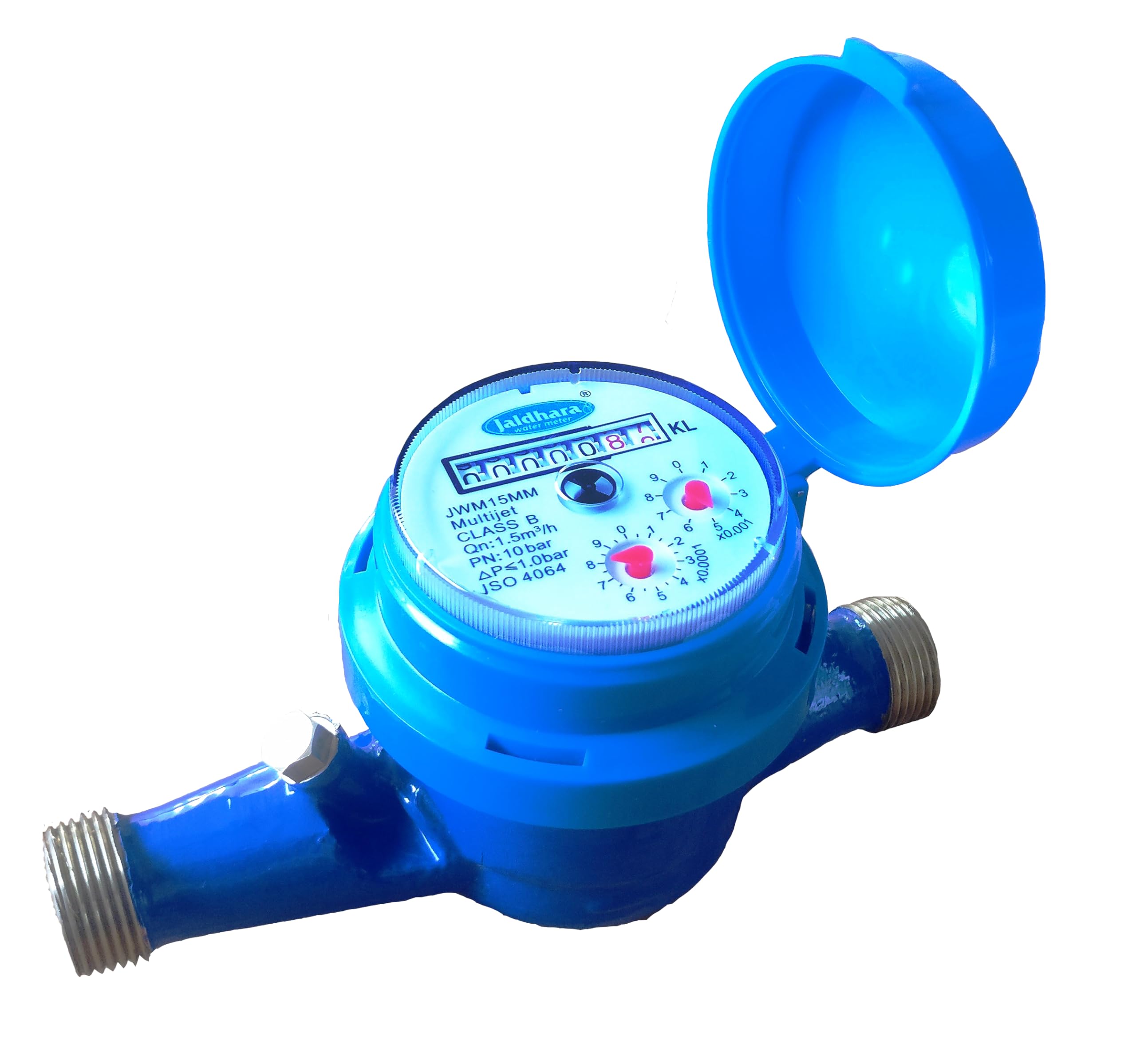 Jaldhara Multi Jet Water Meter, 15mm, Brass Body, IS779 Certified-picture-25