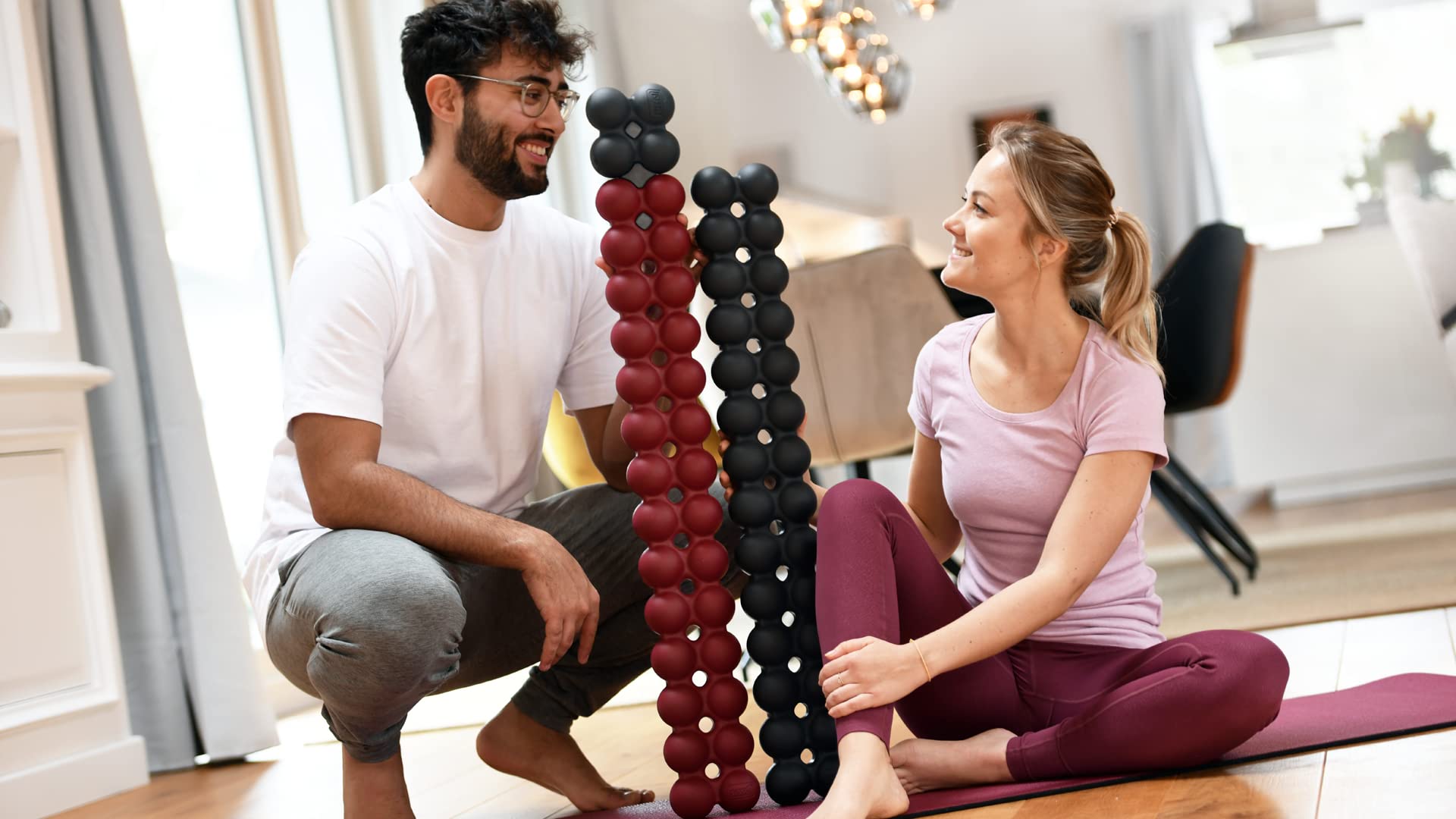 Spinefitter by Sissel, massaggiatore per il vostro benessere, allevia tensioni e blocchi, ideale per pilates e yoga