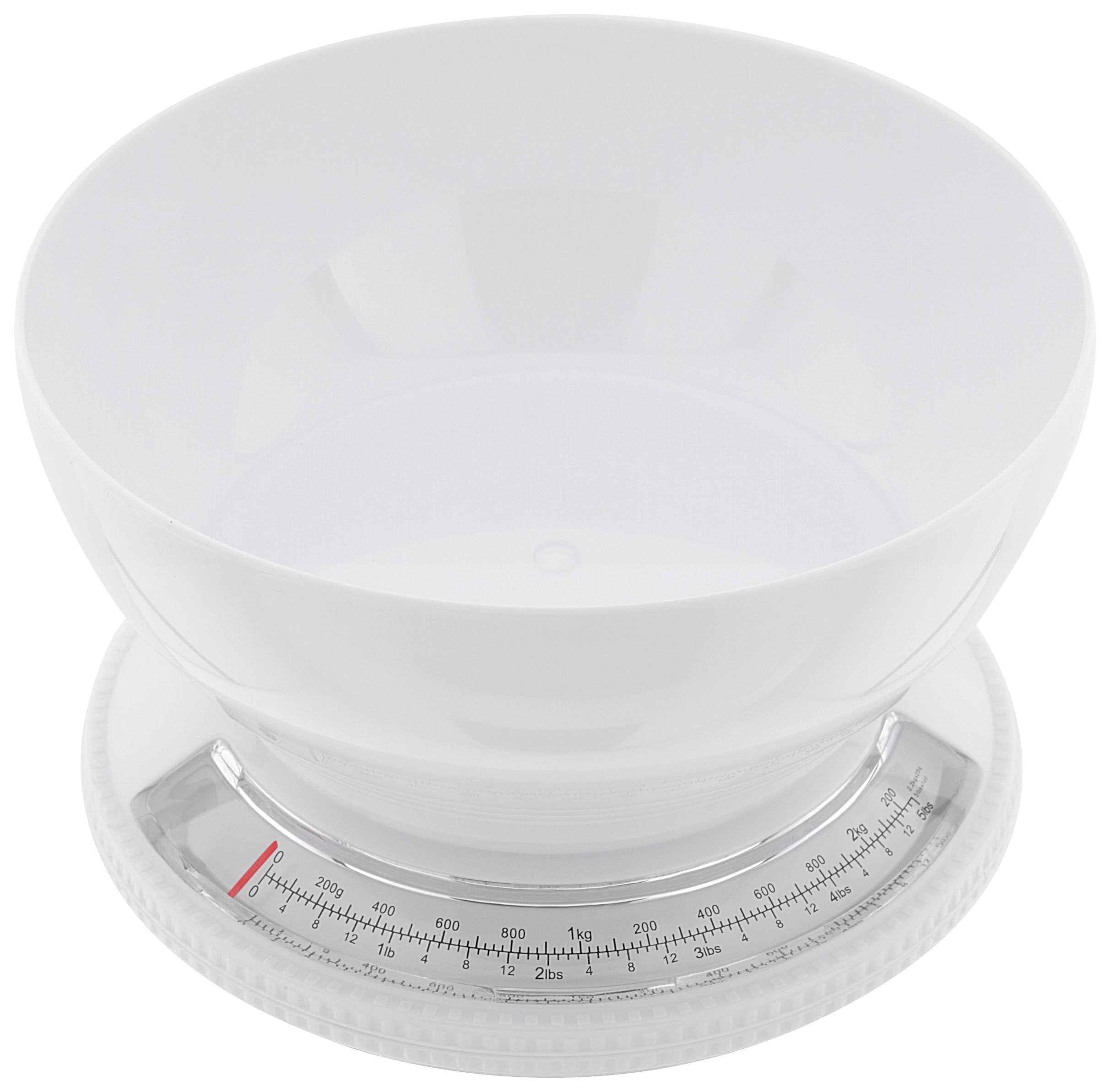 Judge White Kitchen Traditional Compact Bowl Scale, 2.2Kg, Dishwasher Safe