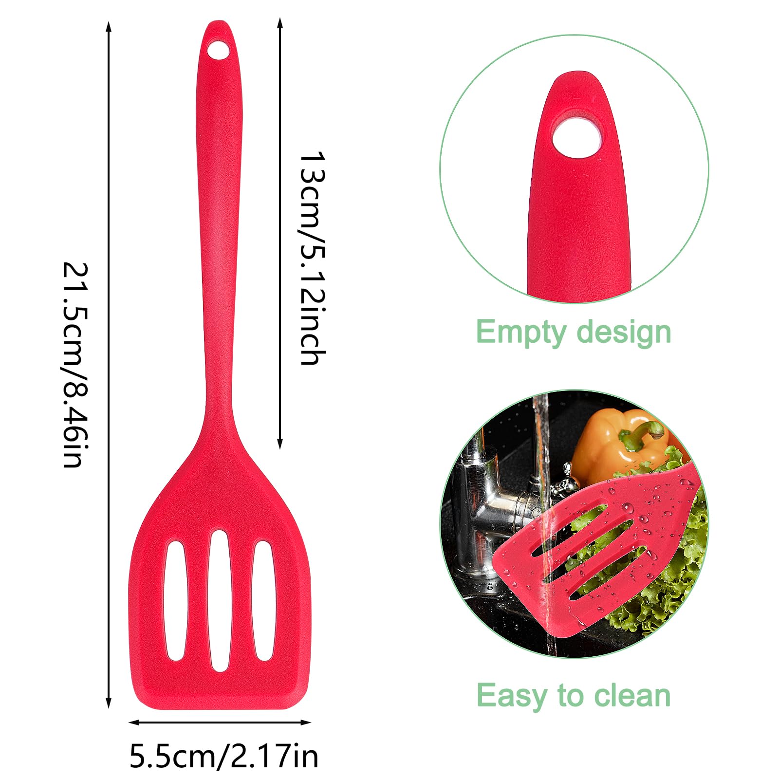 Lot De 15 Ustensiles De Cuisine En Silicone Résistants à La Chaleur