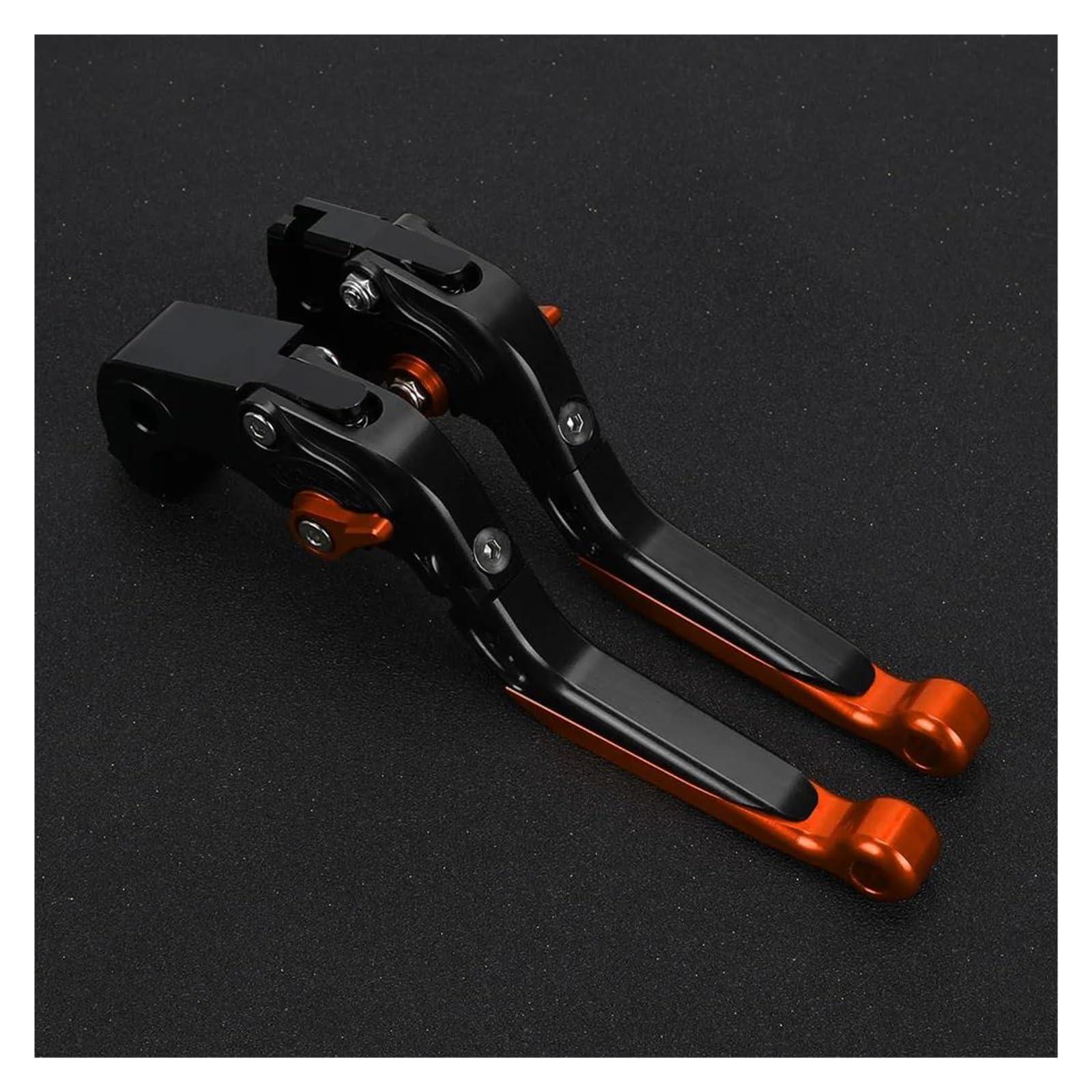 USQBUZHHK Brake Clutch Lever Motorcycle Clutch Lever Brake Handle Levers for CFMOTO 450SR 450SS 450SRS 2022-Present Adjustable Folding(A1)