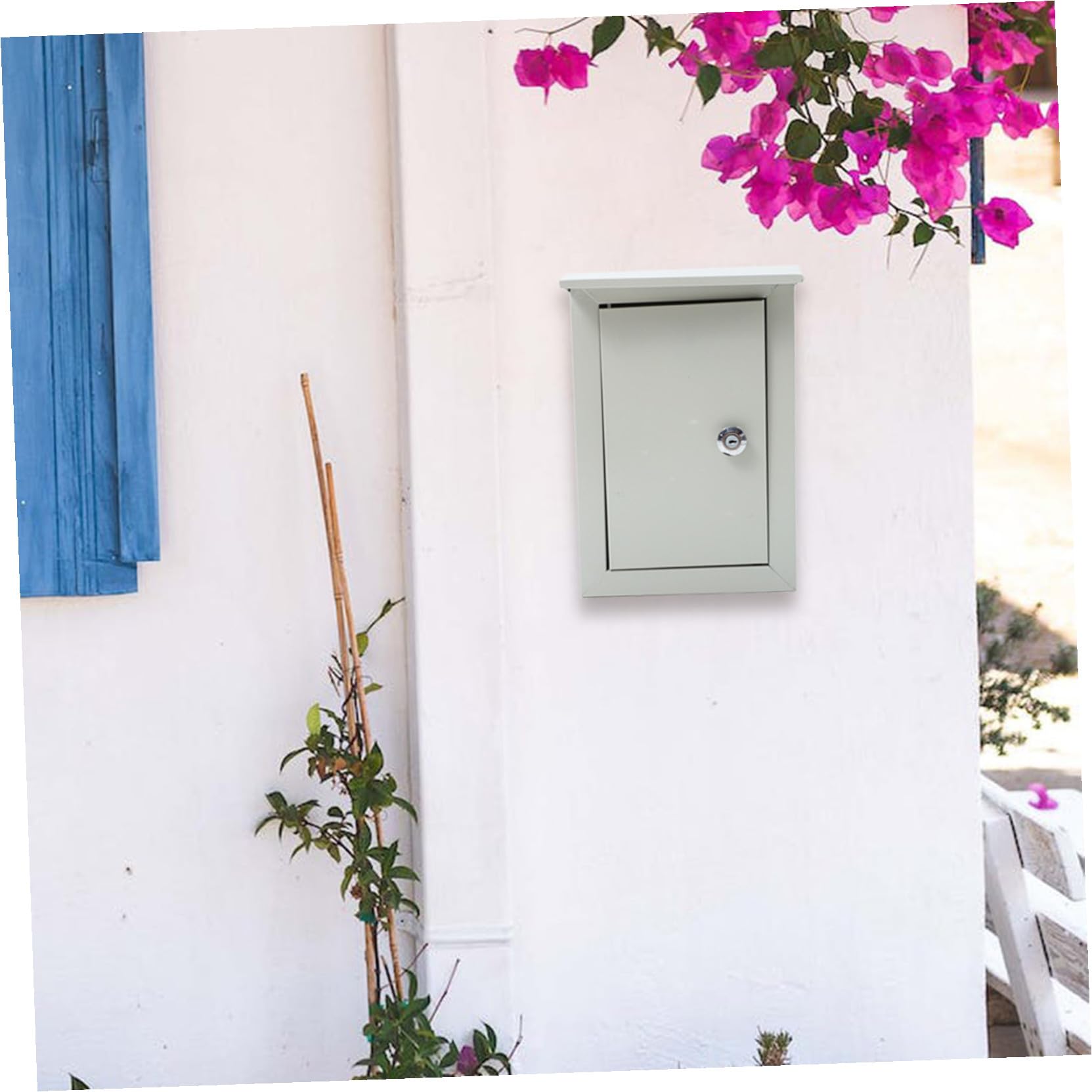 Caja Eléctrica Exterior de Aluminio Gran Capacidad, Diseño Montado en Pared para Uso al Aire Libre, Fácil de Limpiar y Protege Circuitos contra Cortocircuitos