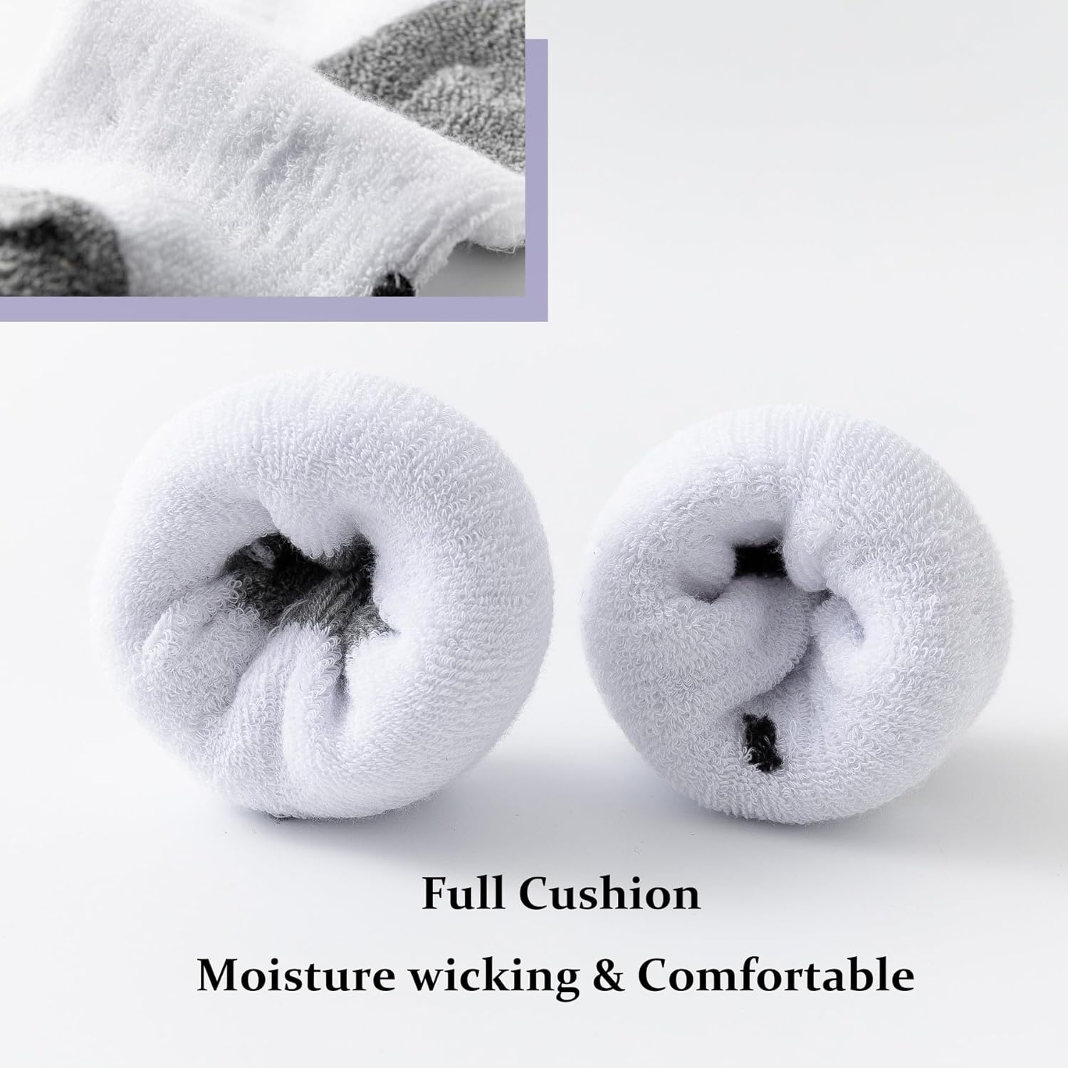 Boys Athletic Socks Half Cushioned Quarter Ankle Socks Kids Cotton Low Cut Sport Sock - Image 5