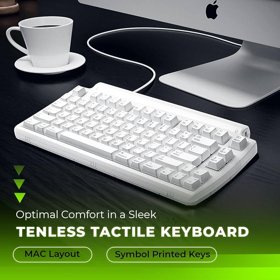 mini tactile pro メカニカル キーボード アップル Amazon.com: Matias Mini Tactile Pro USB 2.0 Keyboard (OPEN
