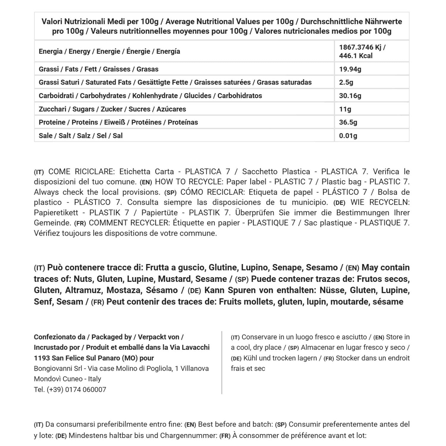 Bongiovanni (Farine e bontà naturali) Soia Gialla Italiana 25Kg BIO