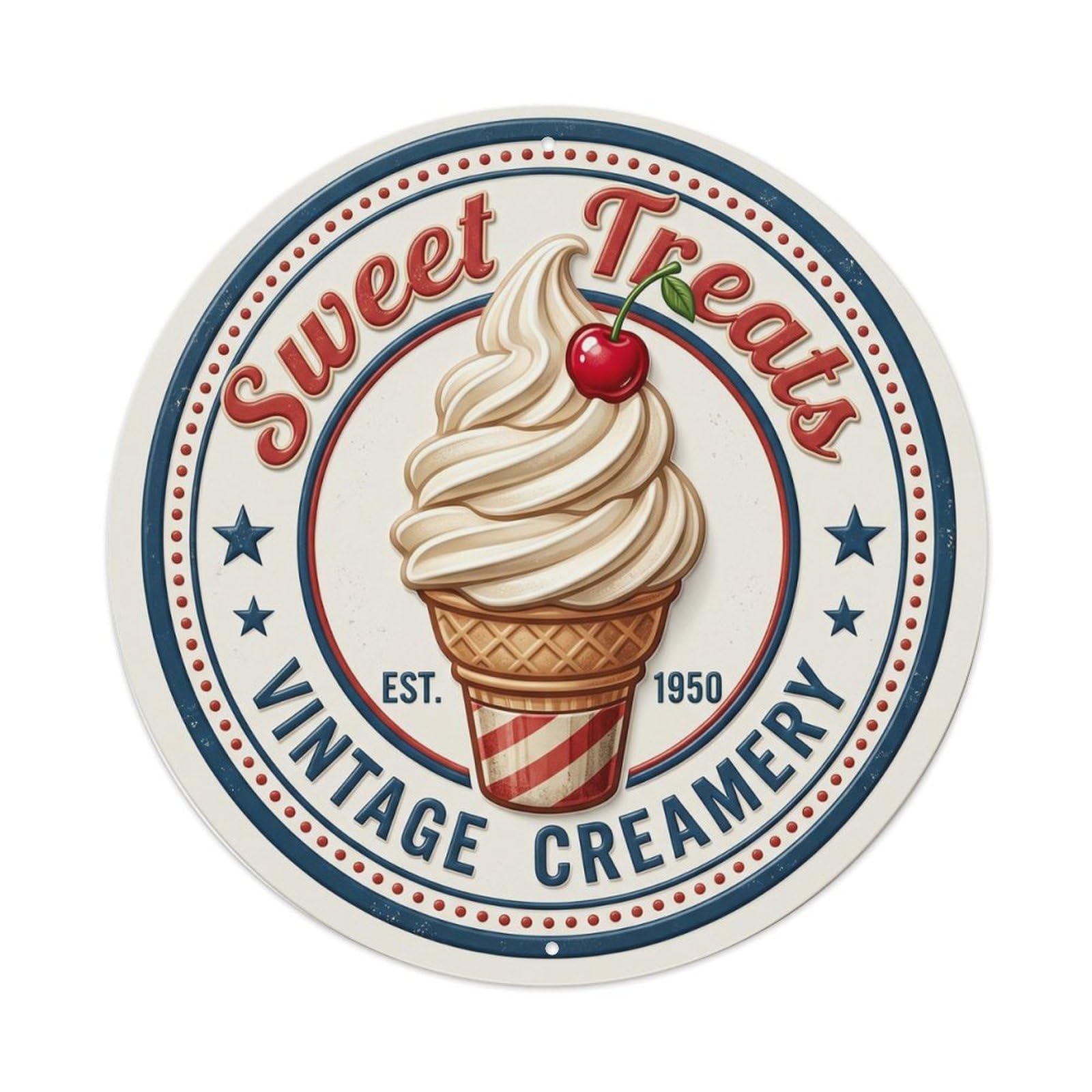 Sweet Treats Vintage Decor 6 Metal Tin Sign