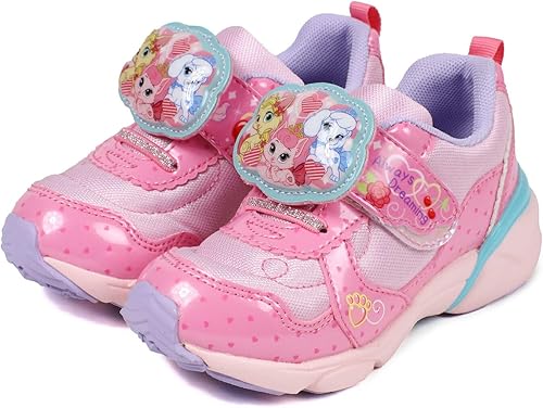 Amazon セレブル ディズニー Disney 光る靴 ディズニー ウィスカーヘイブン スニーカー キッズ 女の子 子供靴 軽量 抗菌 防臭 ピンク 18cm Celeble セレブル 運動靴 スニーカー