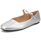 Journee Women's Carrie Medium and Wide Width Buckle Strap Dress Flats