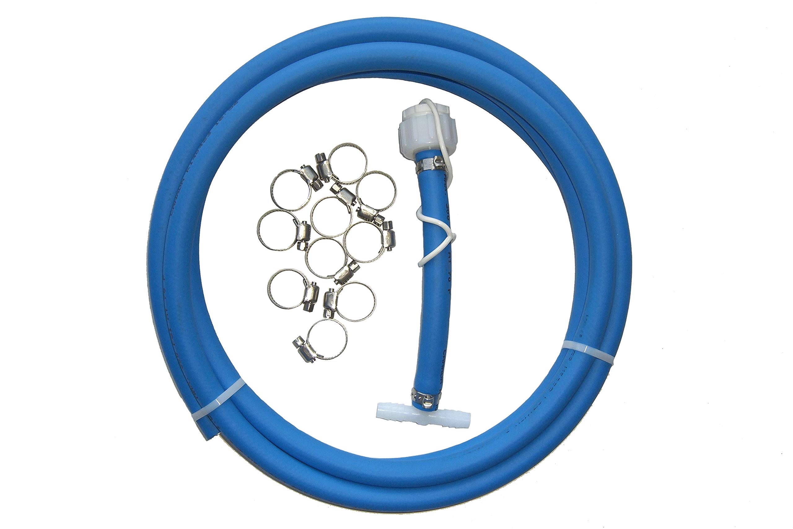 JLP Compatible with Superjet Waverunner Raider Jetski 440 550 650 750 800 STX ZXI STX Flush Kit & Water Line Kit Jet Ski3/8 Hose Kit Blue