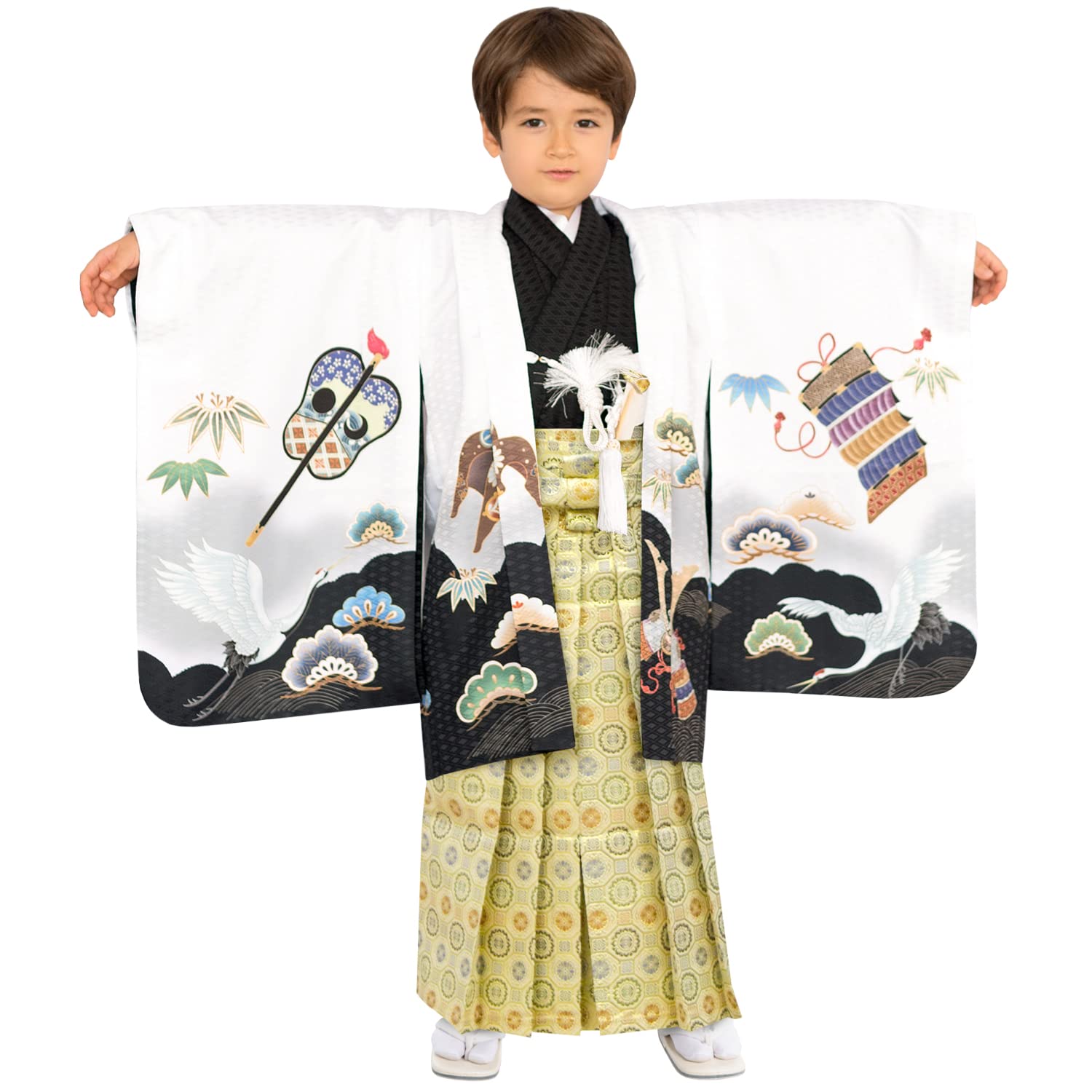 Amazon | [KYOETSU] [キョウエツ] 七五三 男の子 5歳 着物 袴