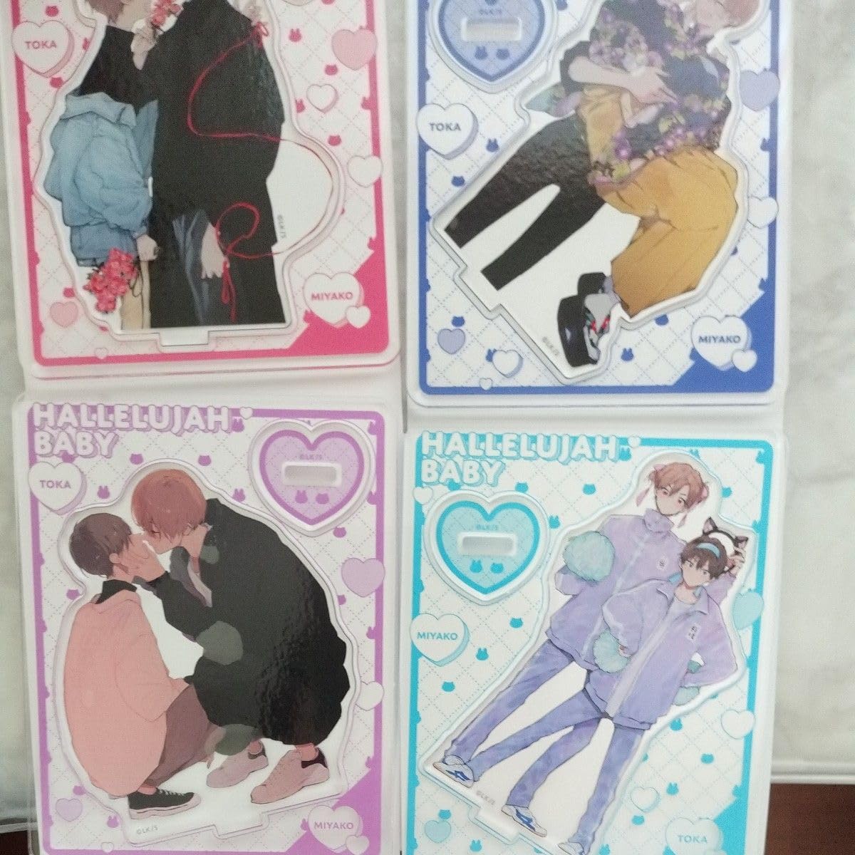 ハレルヤベイビー アクスタセット ハレルヤベイビー アクスタセット ハレルヤベイビー グッズ アクスタ