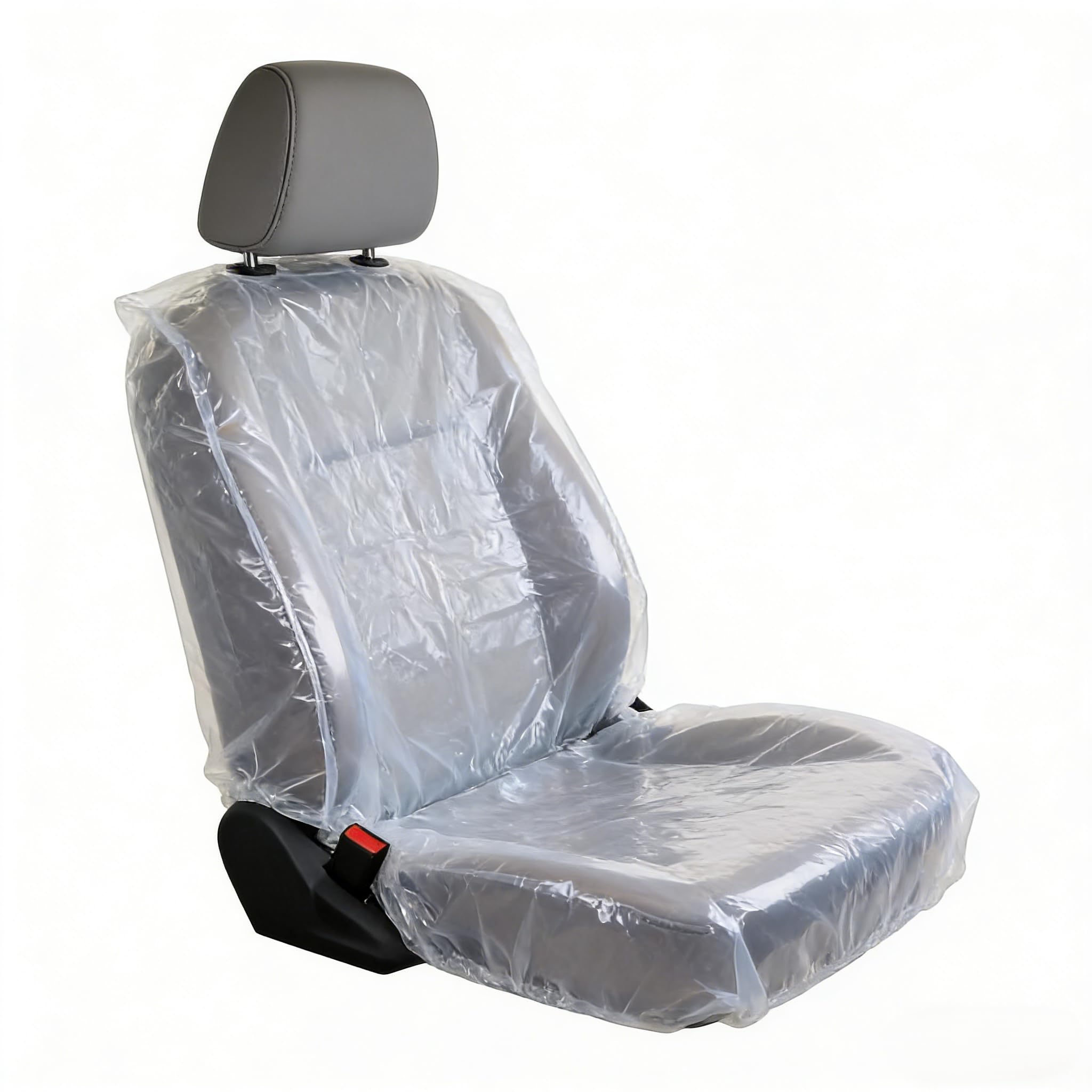 100Pcs Housses De Siège De Voiture Jetables Plastique Clair Universel Protecteur Anti-poussière Avant Jetable Transparent en Plastique pour Auto Camion Bus