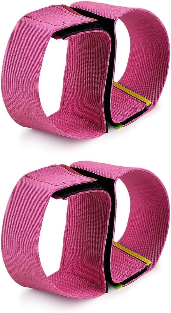 1 Pair of Gymnastics Training Aids – Gymnastics Training Foot Straps for Combined Exercises with Both Feet, Essential Aids for Beginners and Enthusiasts,Red