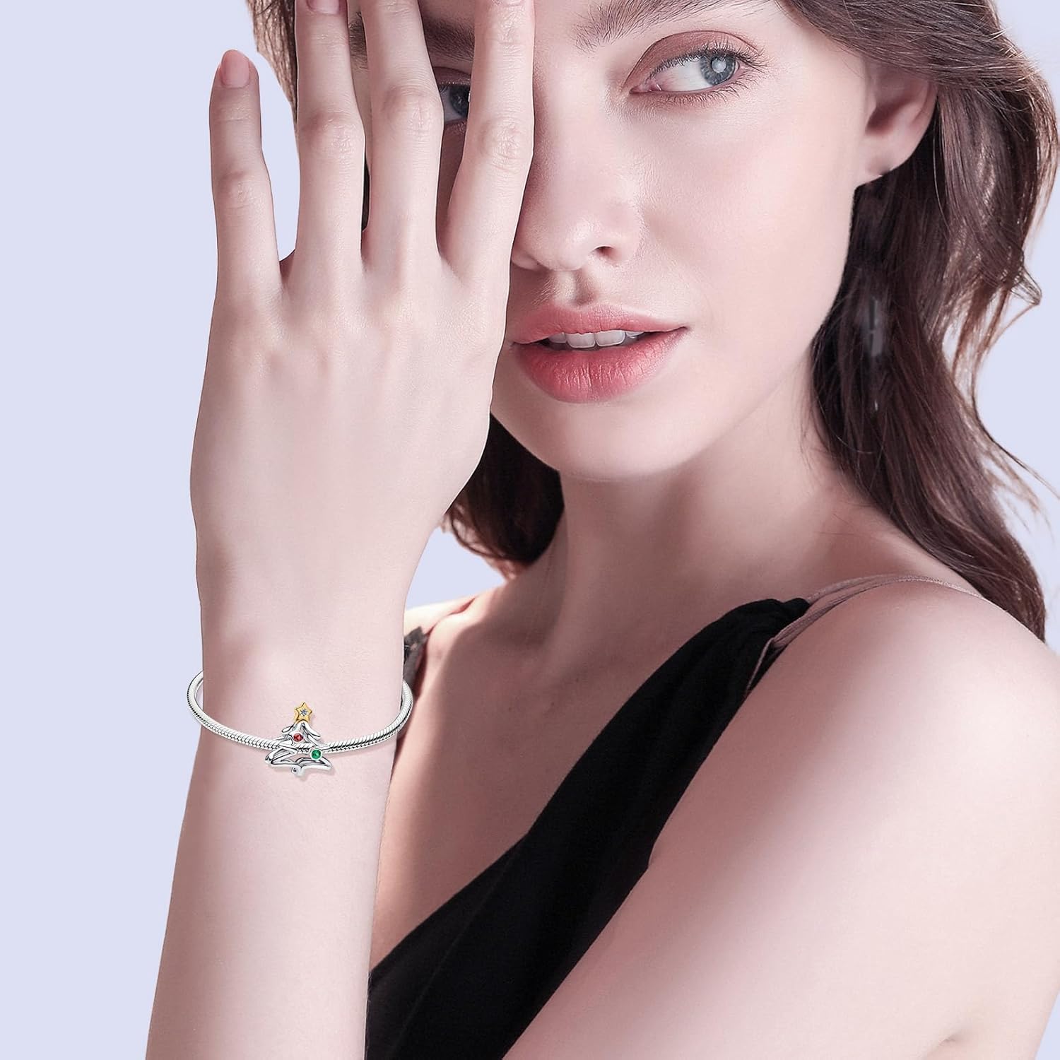 Christmas Charm 925 Sterling Silver Charms Dangles for Bracelets and Necklace Santa Claus Reindeer Snowman Jewelry Gift for Women Family and Friends - Image 5