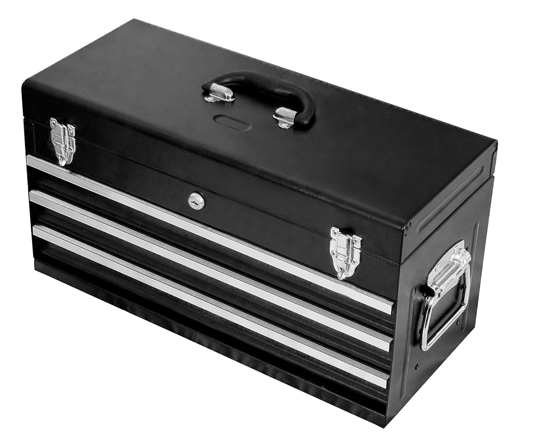 SW-Stahl 06815L Pusta Walizka na Narzędzia - Skrzynka Warsztatowa | Wytrzymała walizka o wymiarach 560x230x290 mm, idealna na asortyment narzędziowy, kolor czarny, solidne zamknięcie.