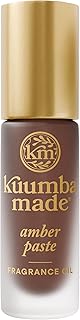 Kuumba Made Amber Paste Fragrance Oil, Long-Lasting Small-Batch Perfume Roller, Vegan, Alcohol-Free, 0.15 Fl Oz