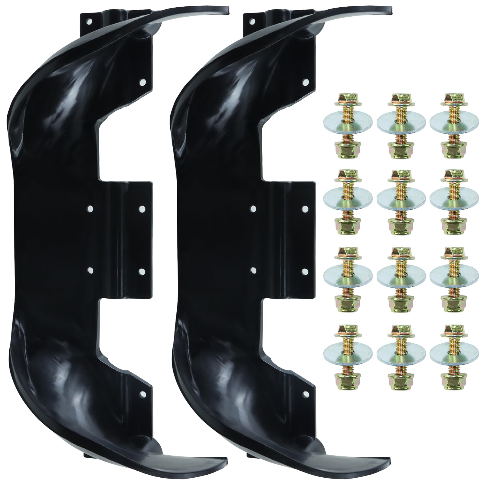 View 1 of *** ONLY ONE OF TWO AND CRACKED ***GELASKA 03807000 Impeller Half with Hardware Kit Replaces 03800100 Snowblower Paddles for Ariens SS322, SS322E, SS522, SS522E, SS722, SS722C, 938001, 938002, 938003, 938004, 938006 Snowblowers