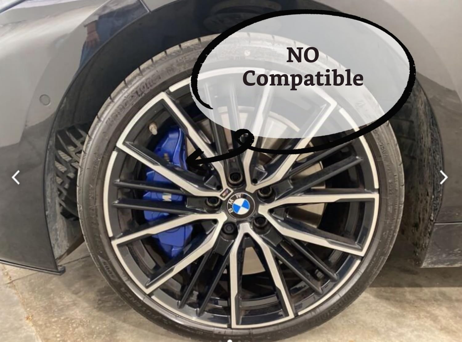 Kit rueda de repuesto 17" compatible con BMW Serie 1 F40 (09/2019>) con gata, llave y funda 125/80R17