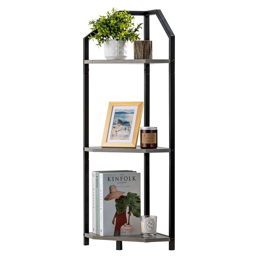 Amazon.com: Fun Memories 3 Tier Corner Shelf, 40” Corner