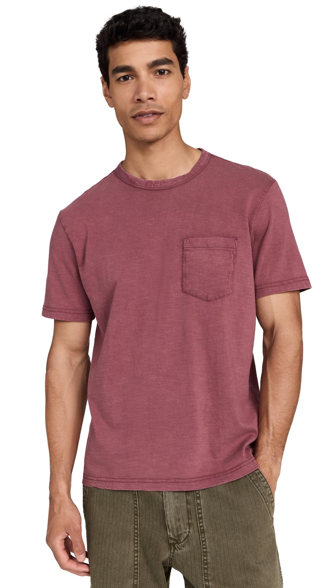 Faherty Men's Sunwashed Pocket Tee