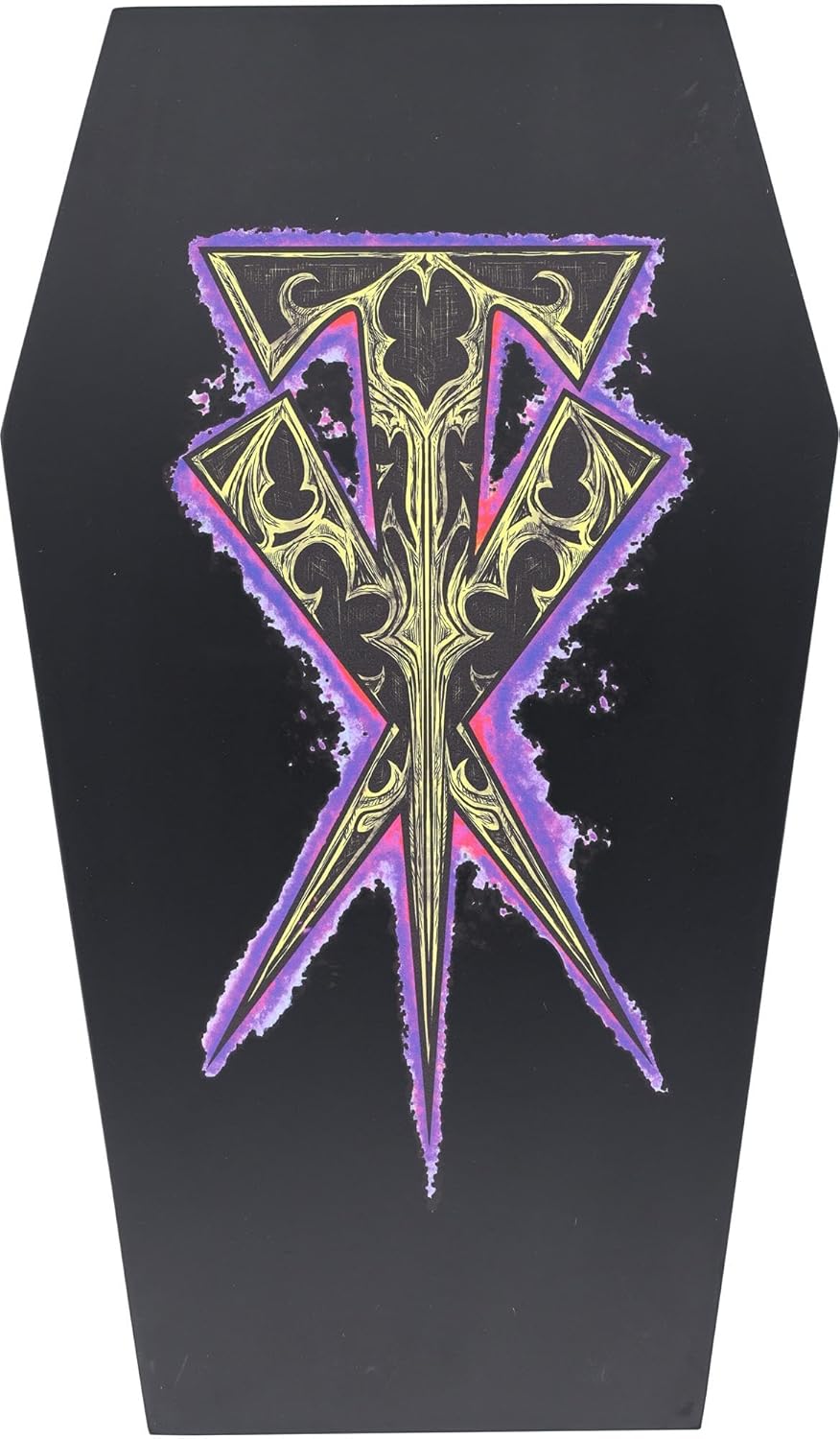 Undertaker WWE Autographed Accolades Cross Replica Urn - Autographed Wrestling Cards