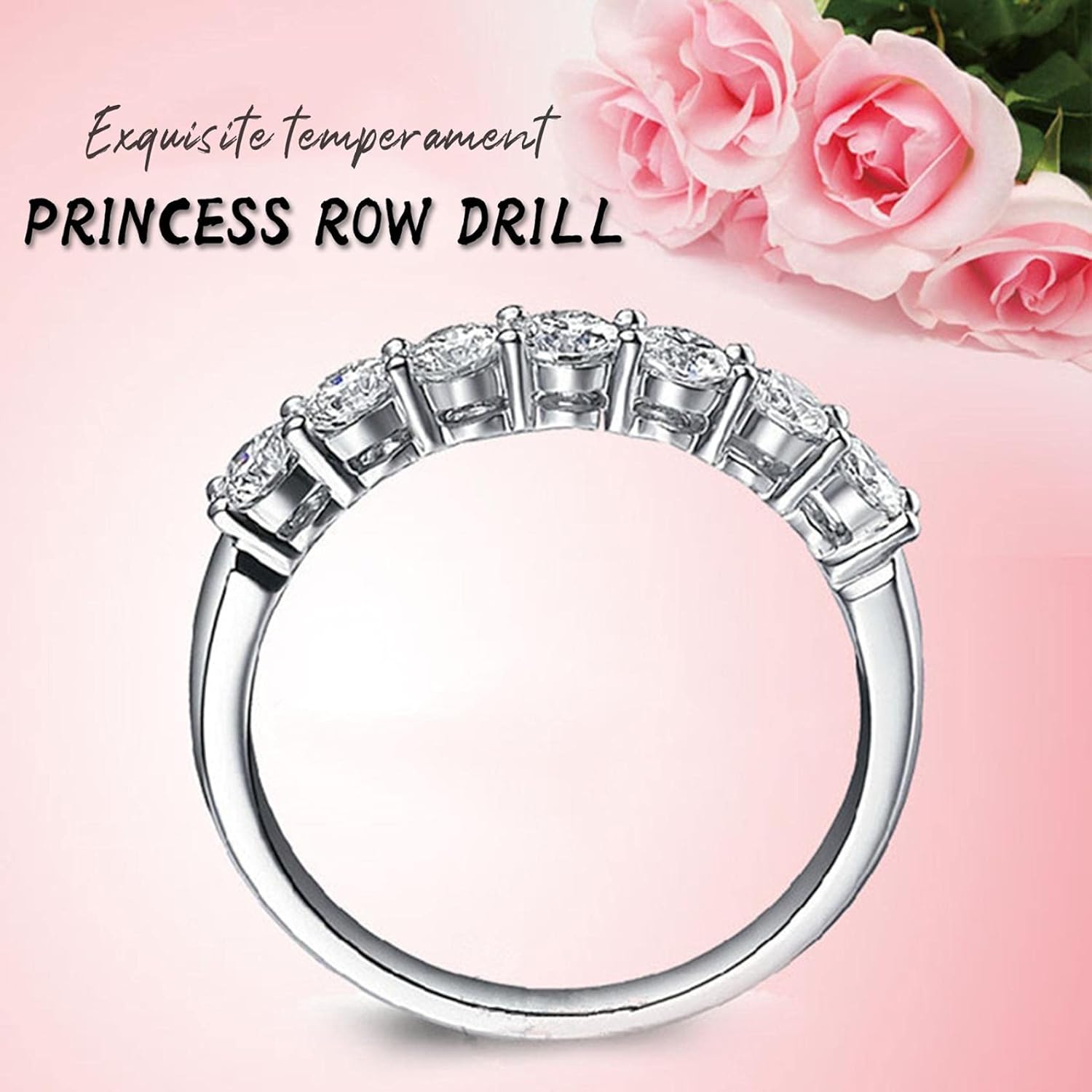 Miniatura 2 de Clearance Rings,Women Fashion Zircon Diamond Personalized Princess Engagement Ring Wedding Diamond Jewelry Gift