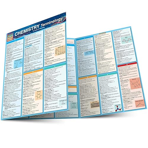 Chemistry Terminology QuickStudy Laminated Reference Guide (QuickStudy Academic)