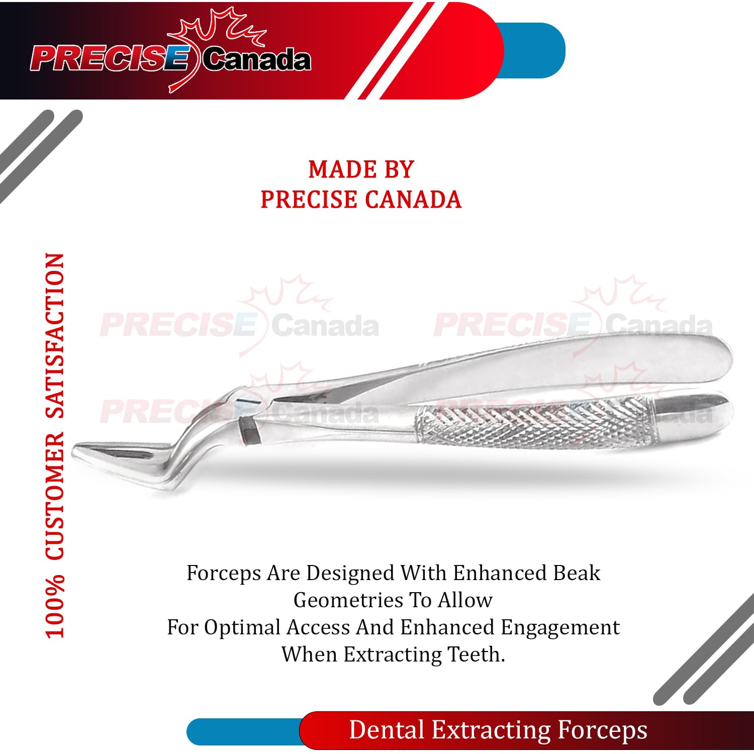 OdontoMed2011® Set Of 100 Dental Extracting Forceps #13S Dental Extraction Instruments ODM