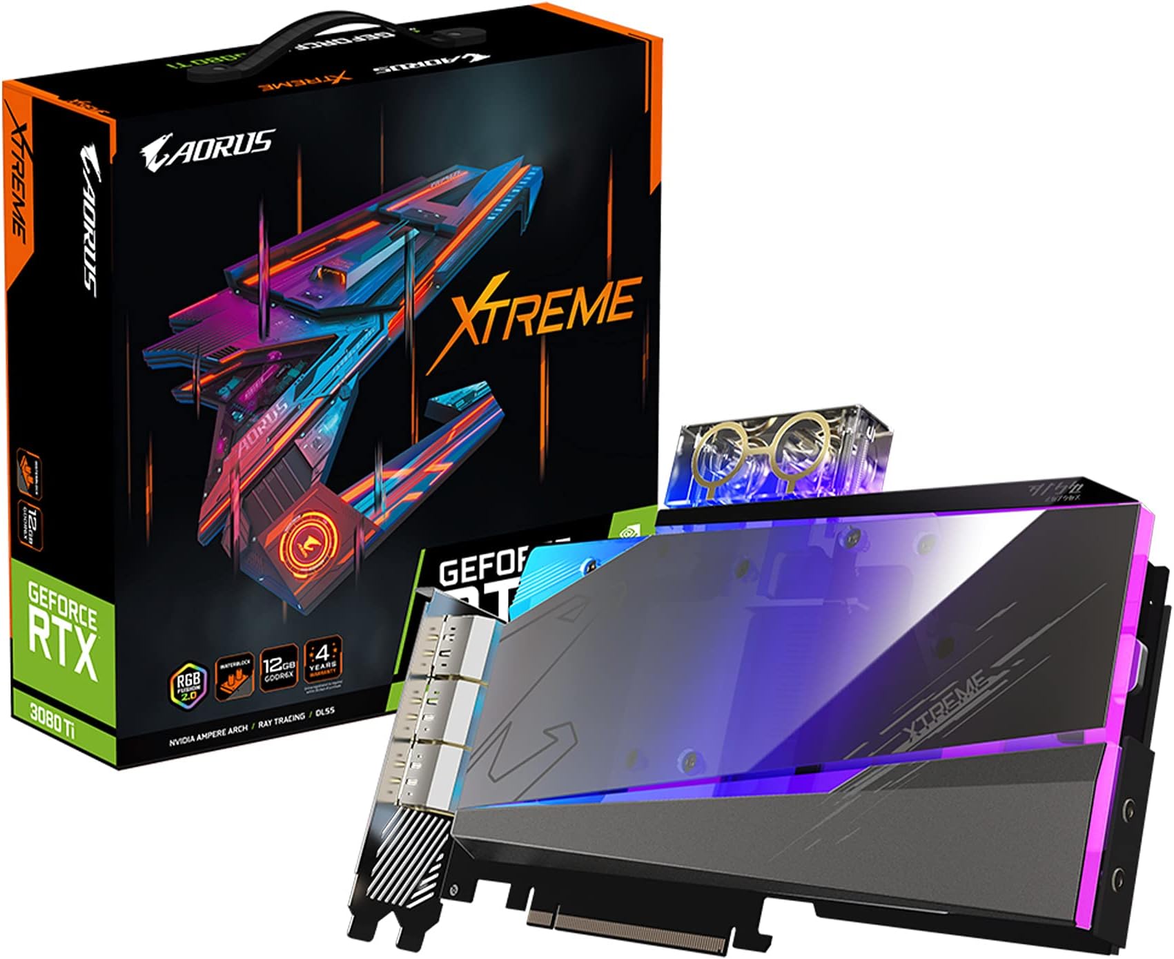 Amazon.com: GIGABYTE AORUS GeForce RTX 3080 Ti Xtreme WATERFORCE WB 12G ...