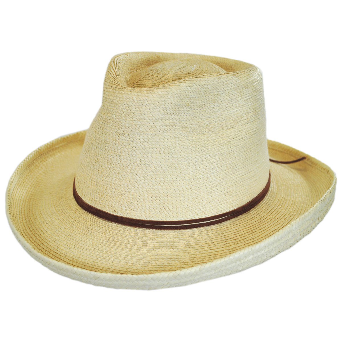 Outlaw Guatemalan Palm Leaf Straw Hat