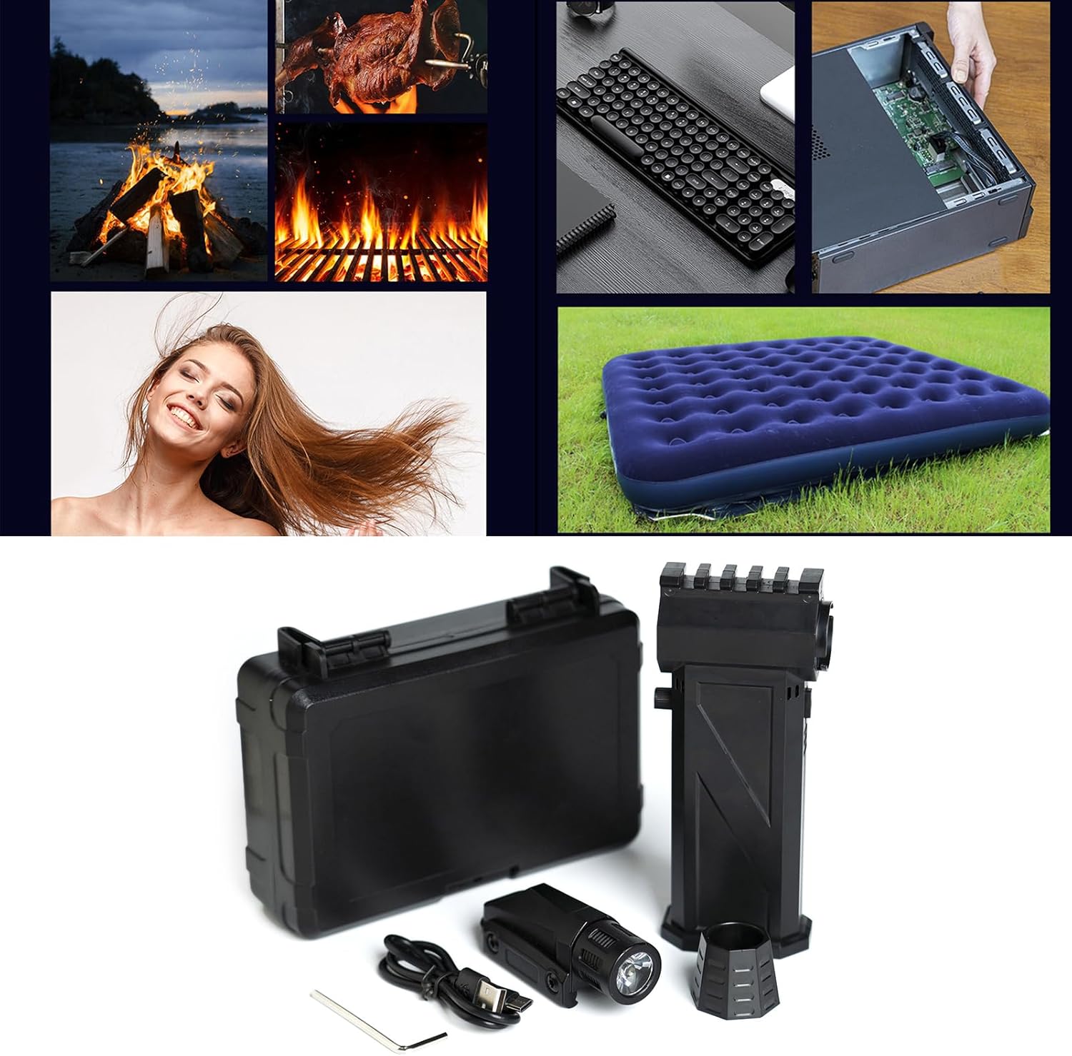 Dry Blowers Dry Blowers Handheld Blowers 140000rpm Blowers Car Dryer for Car Camping