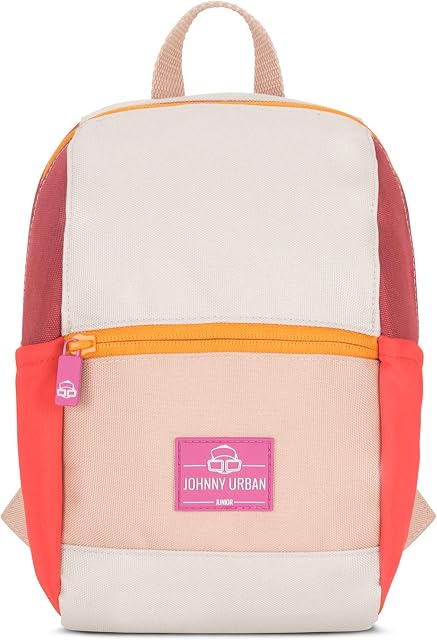 Johnny Urban Toddler Backpack Girls & Boys Junior Leo - Rucksack with Chest Strap for Kindergarten & Daycare - Recycled & Water Repellent