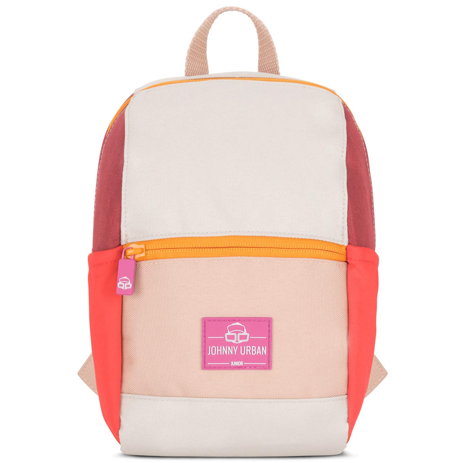 Johnny Urban Mochila de Guardería para Niñas y Niños - Johnny Urban Junior Leo - Mochila con Banda de Pecho para Guardería - Regalo para Niños Pequeños - Reciclado y Repelente al Agua