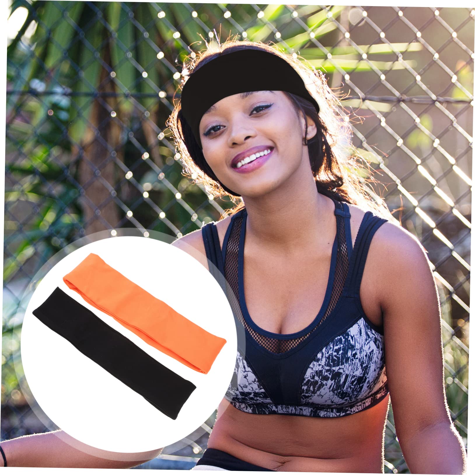 4 Stück Sport Stirnband Schweißabsorbierende Stirnbänder Herren Bandana Workout Stirnbänder Für Herren Stirnbänder Haarband Übungs Schweißbänder Lauf Miss
