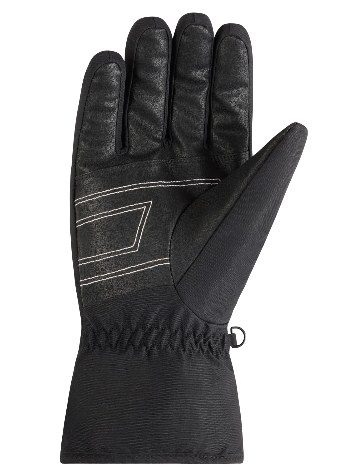 Ziener Herren GEVIN-Z Ski-Handschuhe/Wintersport | Wind- wasserabweisend, Black.White, 8,5