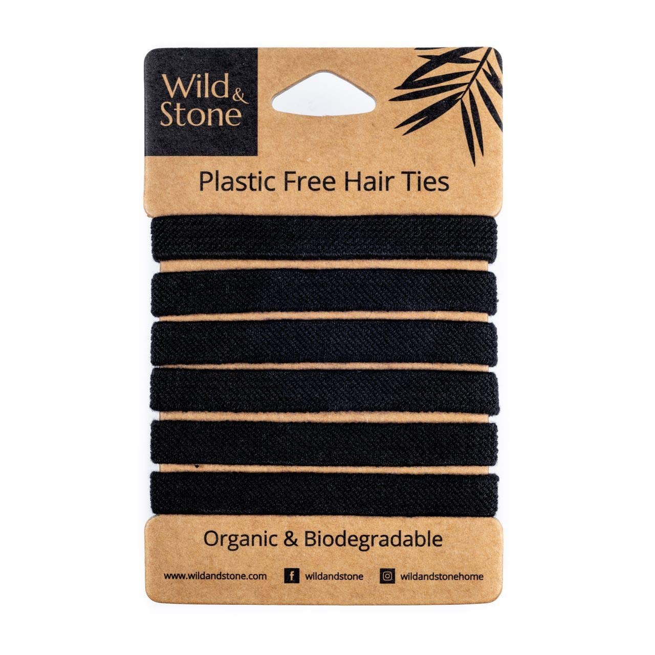 Buy Wild & Stone Pack of 6 Hair Bands 100 Biodegradable and