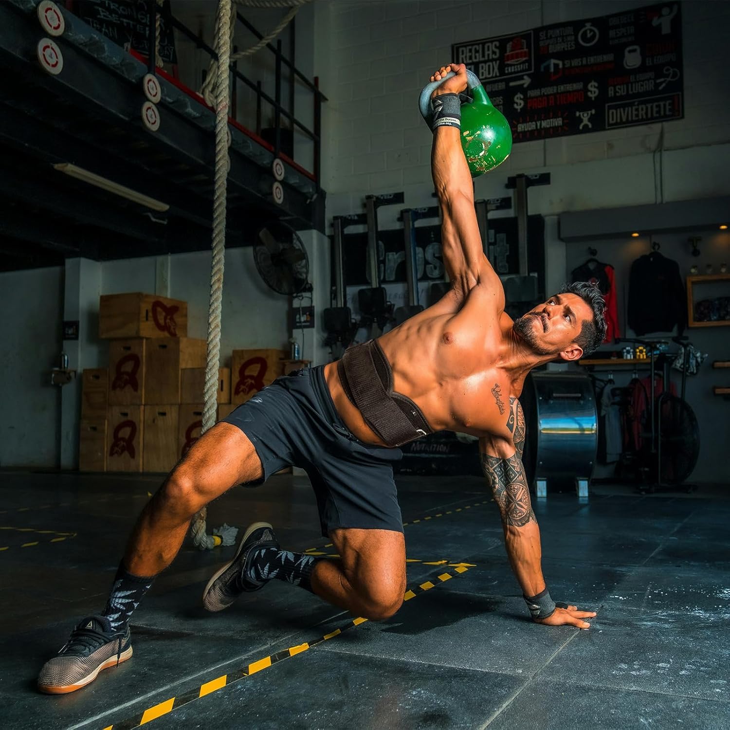 RitFit Cintura per sollevamento pesi, da uomo e donna, 15,2 cm | Con chiusura in , per allenamento di forza, bodybuilding, sollevamento pesi