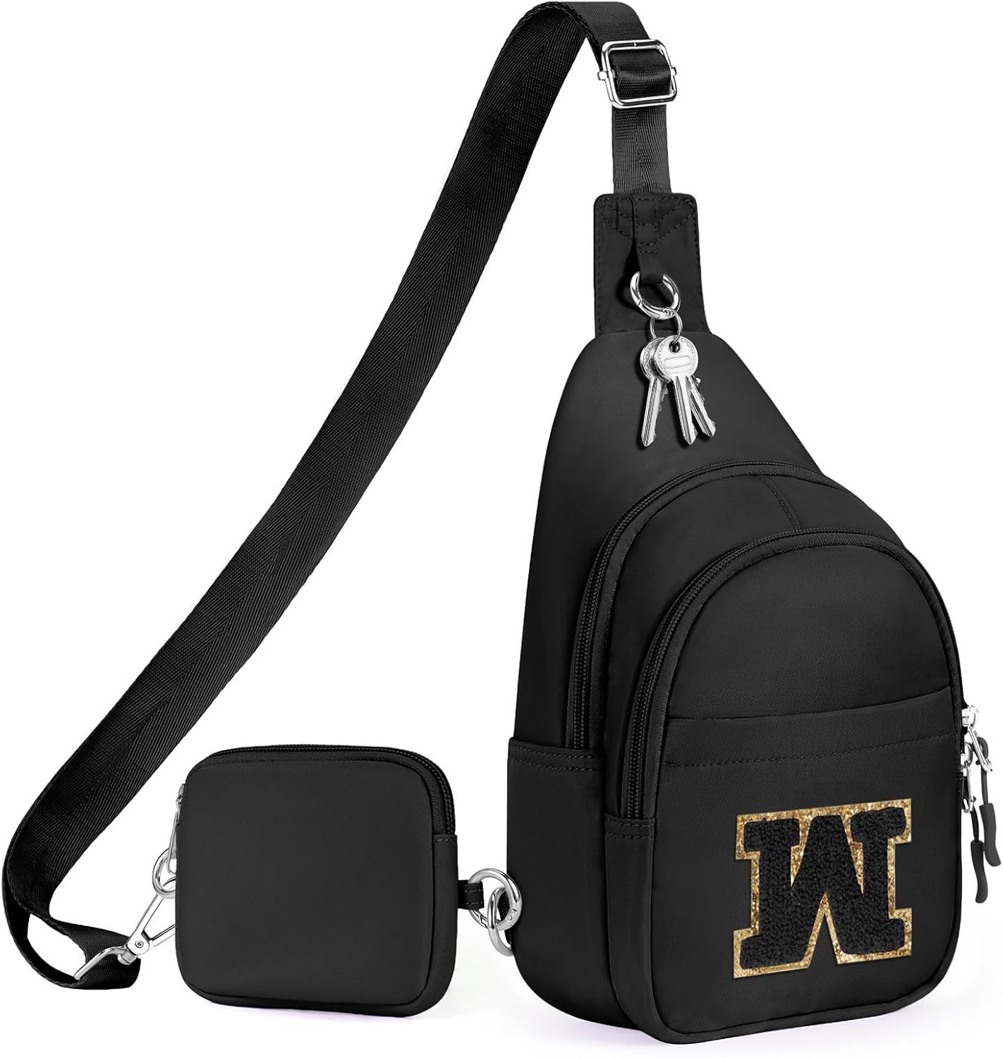 Initial Fanny Pack for Teen Girls Cute Crossbody Bag Sling Purse Personalized Gifts...