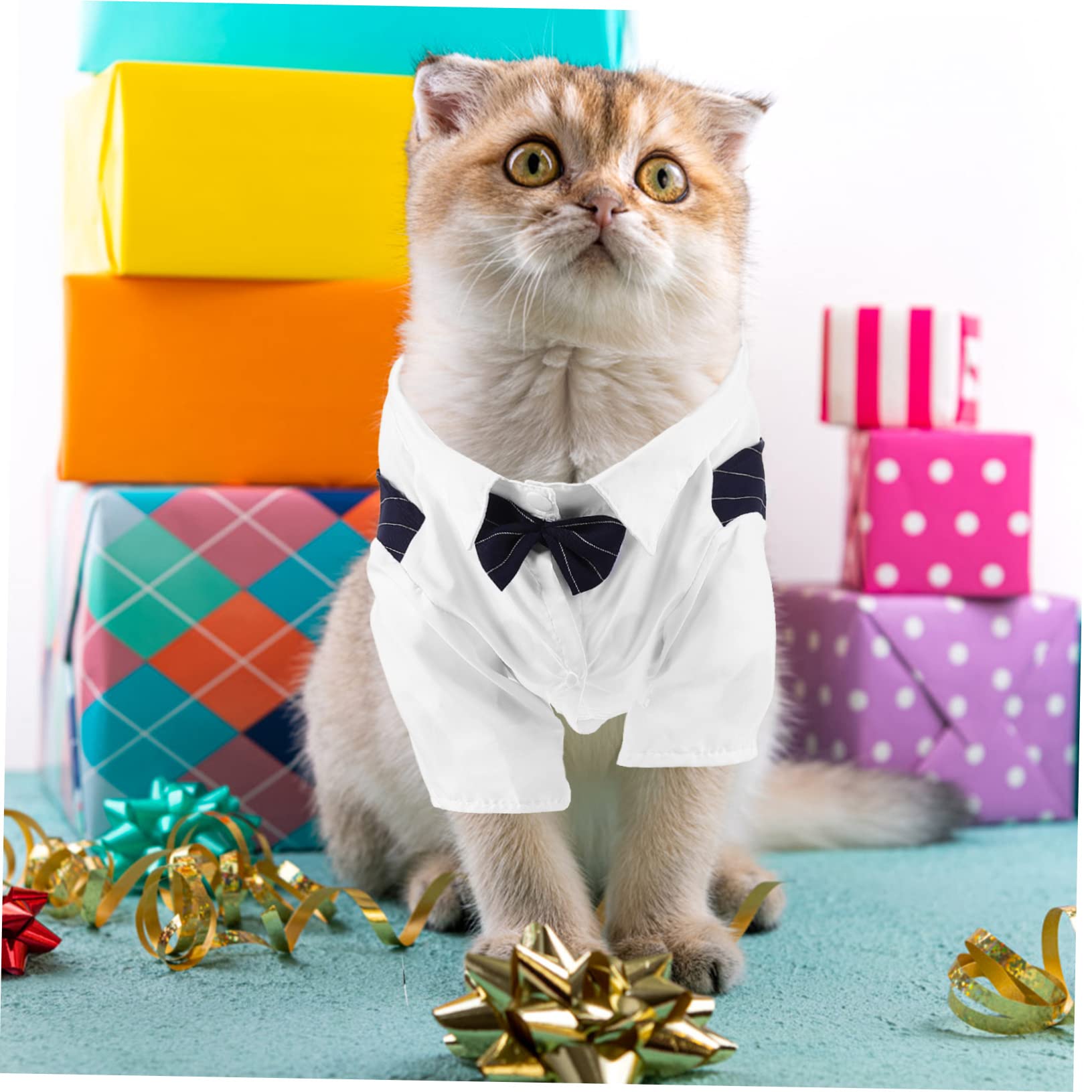 BESPORTBLE 5piezas Disfraz Formal para Mascotas Diseño Chic y Material Transpirable Ropa De Boda para Perros y Gatos para Eventos Especiales y Fiestas