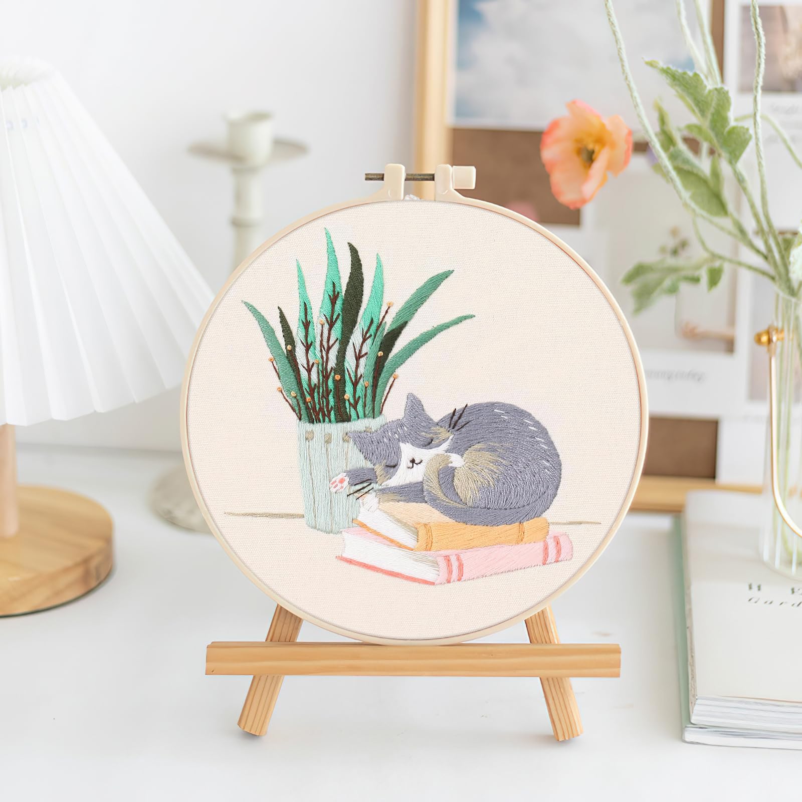 CORICAMO Kit De Broderie Au Point De Croix - Motif Grand-père Cool