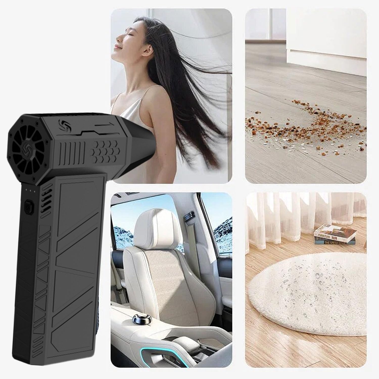 HOMENITY® - Mini Jet Blower, 130000 RPM Portable Hand Held Powerful Fan, Cordless Electronic Turbo Powered Mini Jet Fan Blower, for Cleaning, Camping, Outdoors, Car (B0DGGY2LMS) Amazon Price History, Amazon Price Tracker