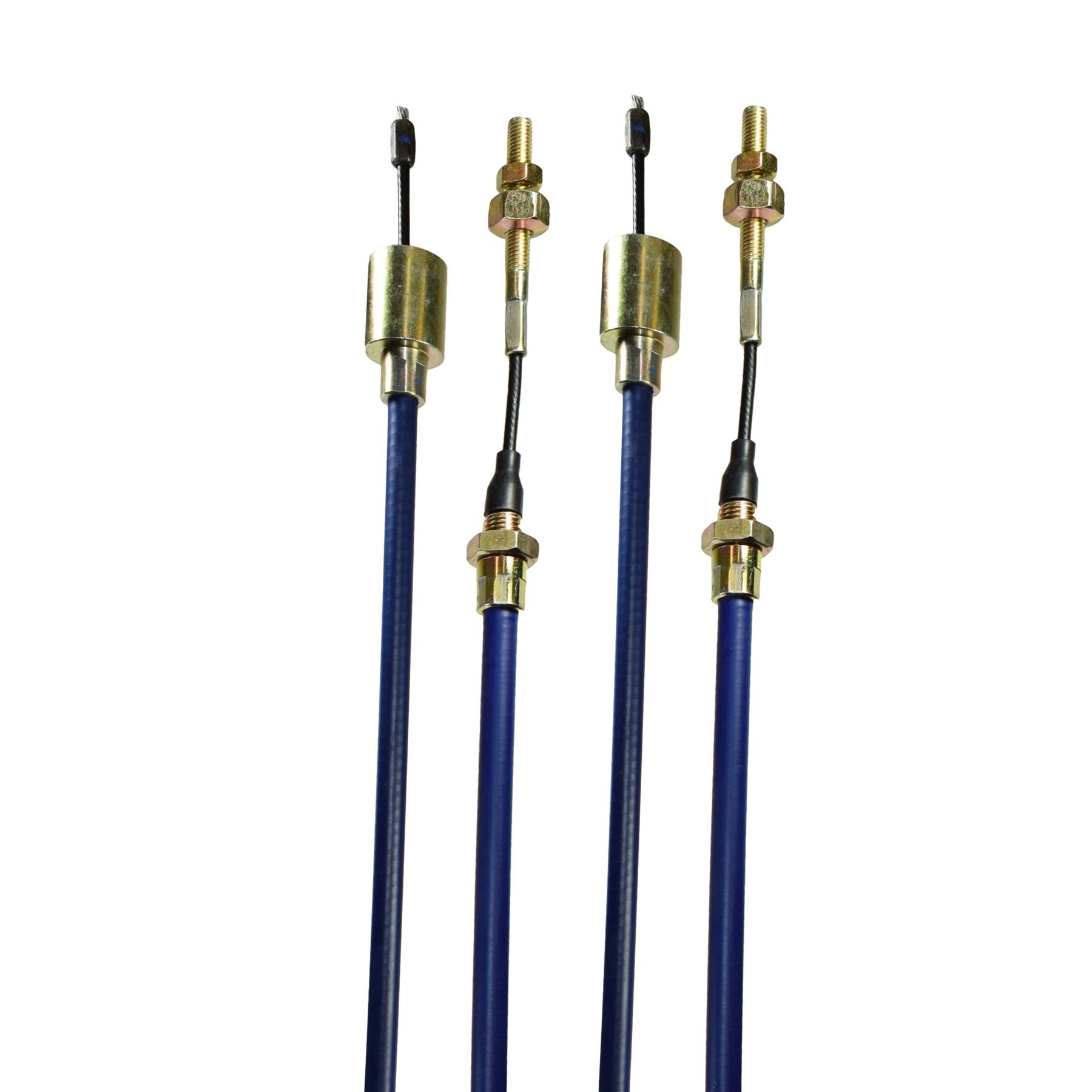 AB Tools 2 x Cable de Freno de Remolque de Larga Vida para Alko Sistemas de Revestimiento Exterior Desmontable 1620 mm