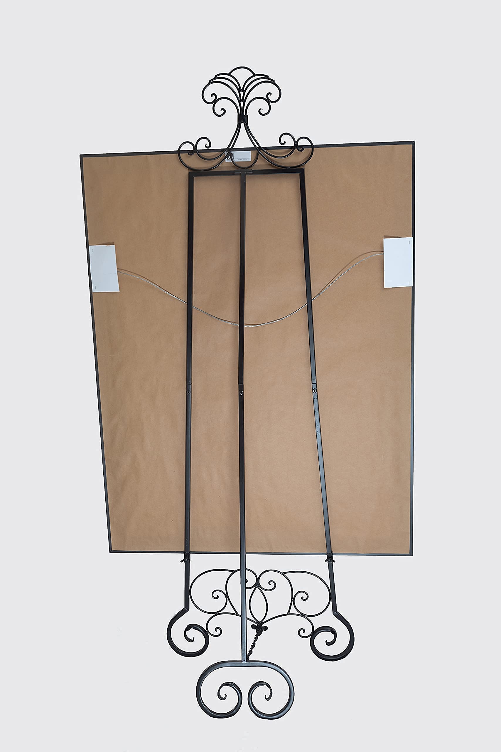 Buy 65" Tall Metal Portable Floor Easel Stand for Decorative Display Large Black Wedding Easel