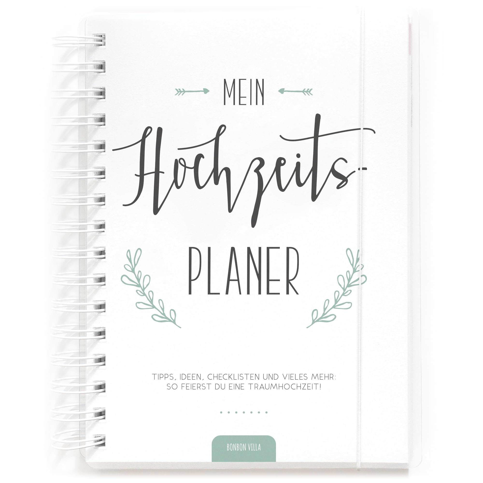 Hochzeitsplaner: So feierst du deine Traumhochzeit, 250 Seiten Hochzeitsplaner Buch, Deutsch, Wedding Planner, Checklisten Notizen Ideen für Hochzeit, Hochzeitsfeier planen organisieren
