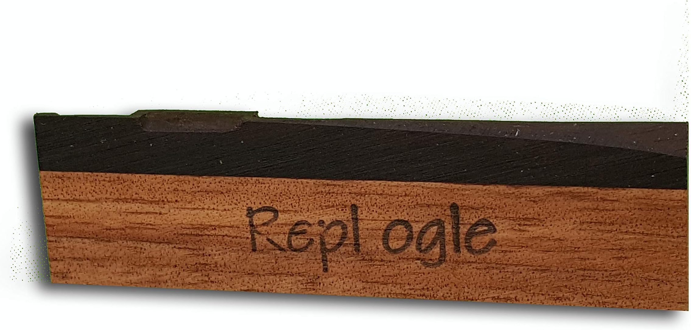 Replogle Reso REP-SKF1C Resonator Saddles - Full Koa/Ebony Capped & Compensated